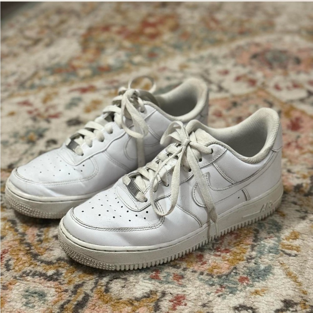 Nike White AF1 Sneakers